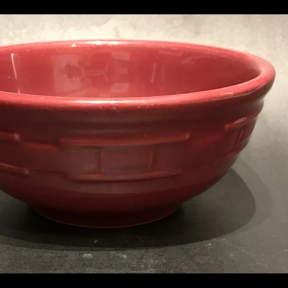 Longaberger Pottery Woven Tradition Cereal Bowls. - Picture 2 of 5